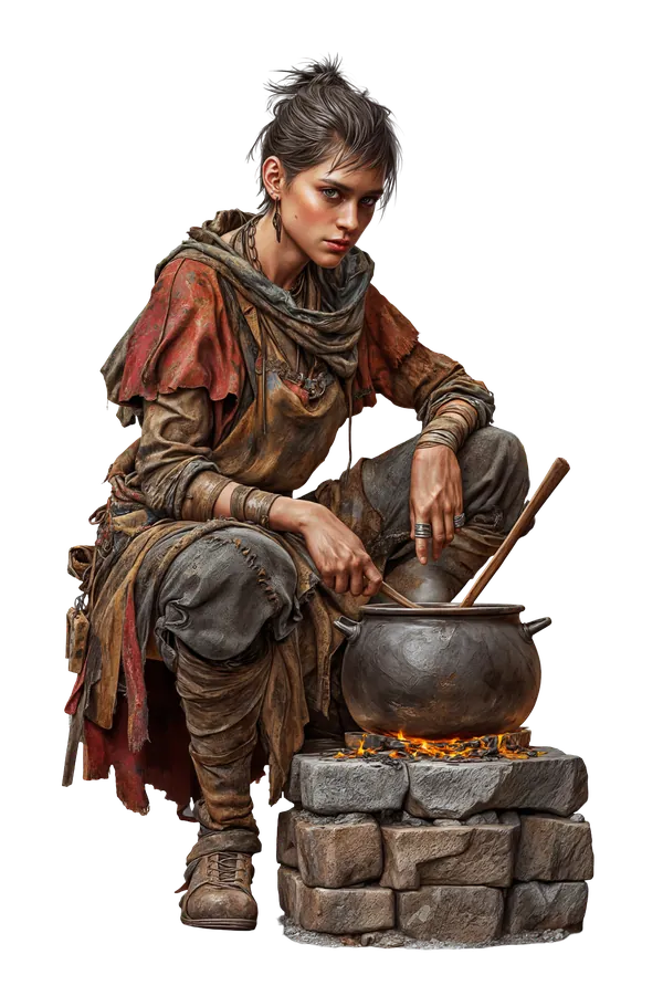 A sanguinary, a biologically enhanced human